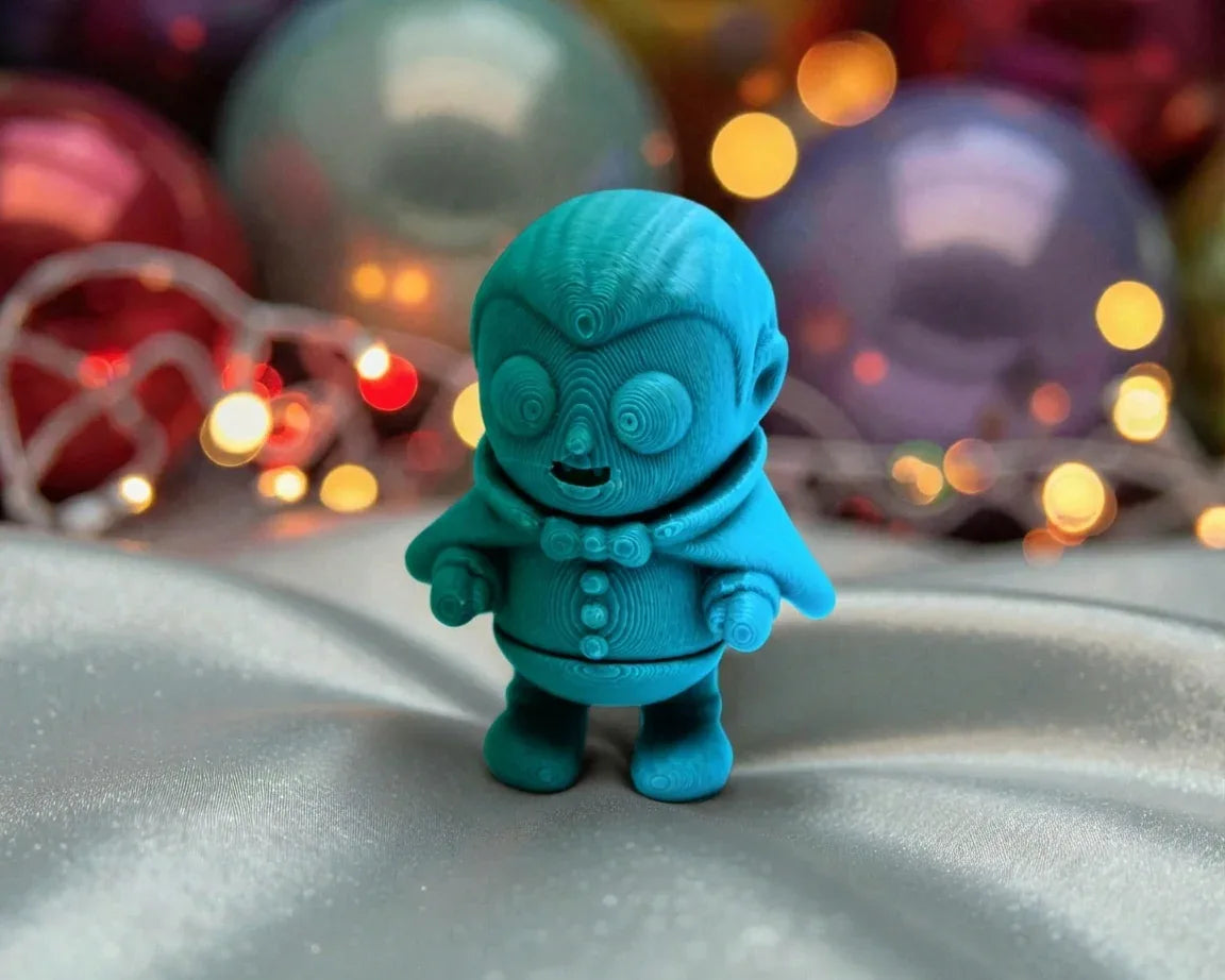Tiny Dracula Silk Sapphire Forest - Front