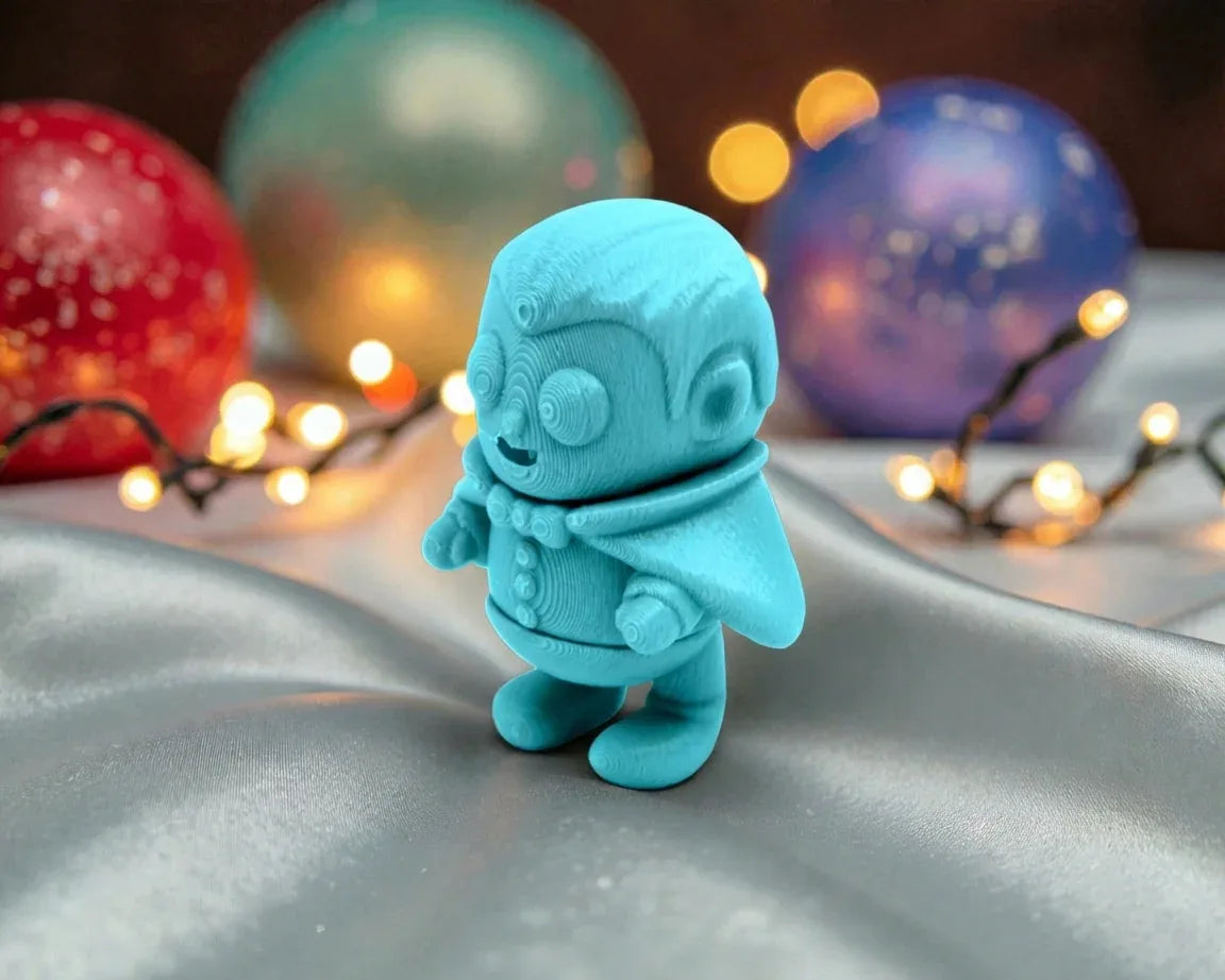 Tiny Dracula Silk Sapphire Forest - Side