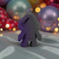Tiny Gnome Silk Midnight Purple - Back