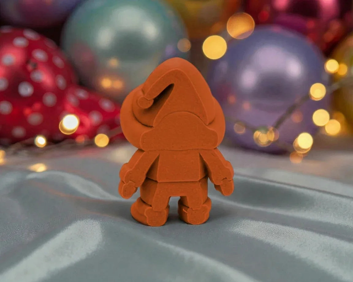 Tiny Gnome Silk Red Copper - Back