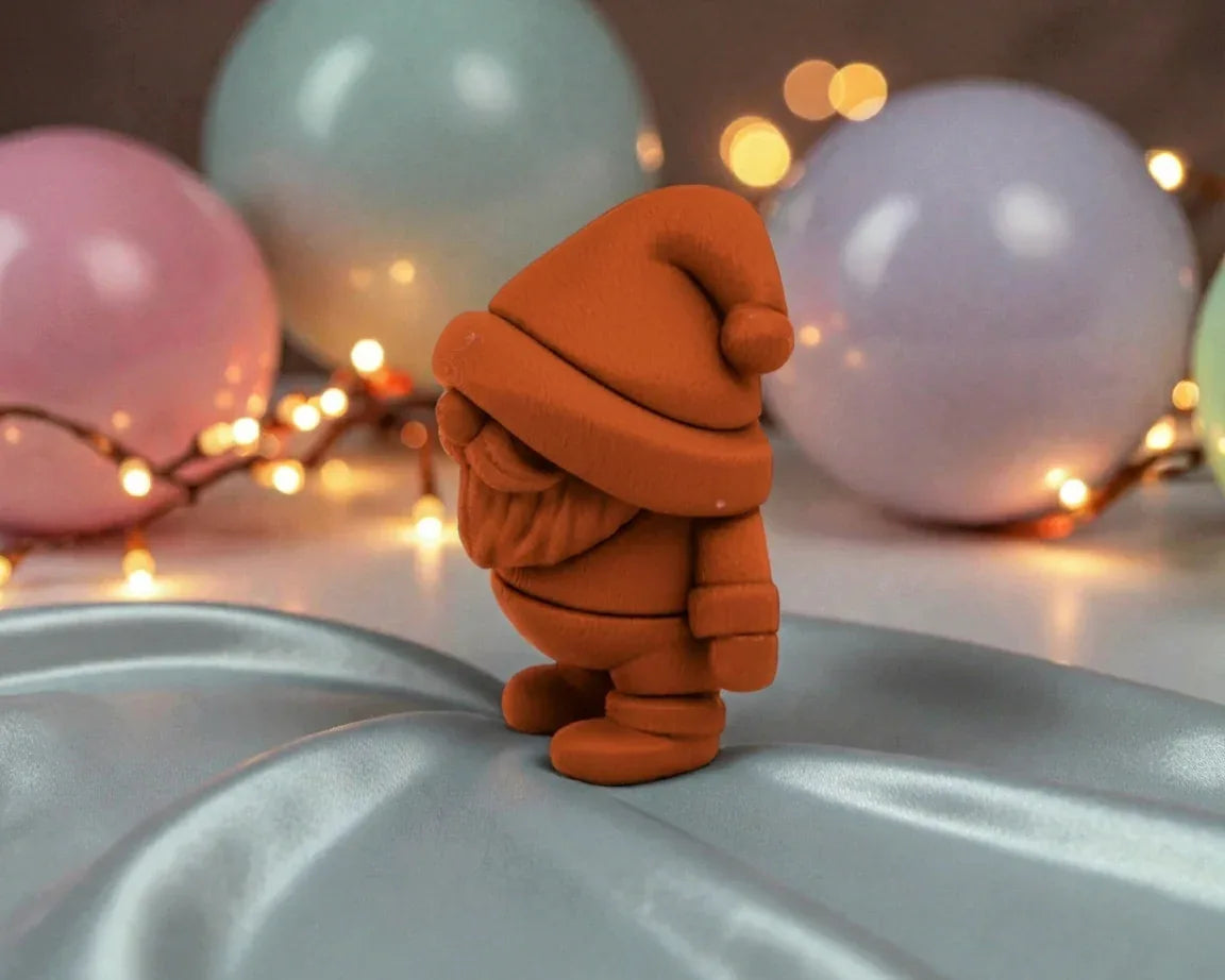 Tiny Gnome Silk Red Copper - Side