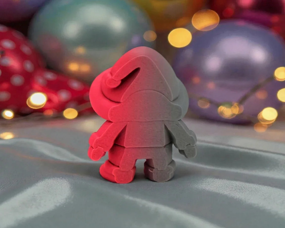 Tiny Gnome Silk Smokey Wine - Back