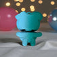 Tiny Halloween Bear Silk Sapphire Forest - Back