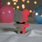 Tiny Halloween Bear Silk Smokey Wine - Back