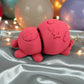 Tiny Halloween Bear Silk Smokey Wine - Side