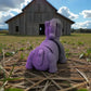 Tiny Horse Silk Midnight Purple - Back