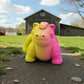 Tiny Horse Silk Pink Yellow - Front