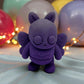 Tiny Mothman Silk Midnight Purple - Front