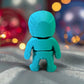 Tiny Mummy Silk Sapphire Forest - Back