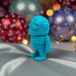 Tiny Mummy Silk Sapphire Forest - Side