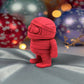 Tiny Mummy Silk Smokey Wine - Side