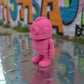 Tiny Robot Silk Pink Yellow - Side