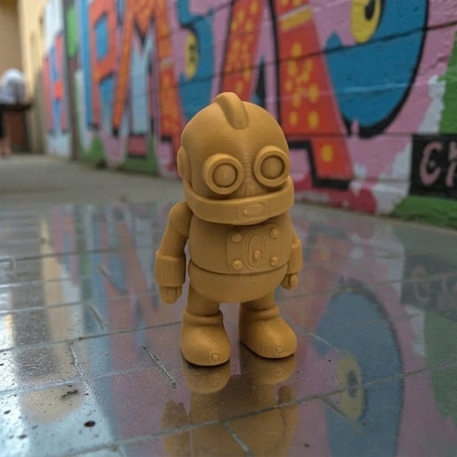 Tiny Robot Wood - Front