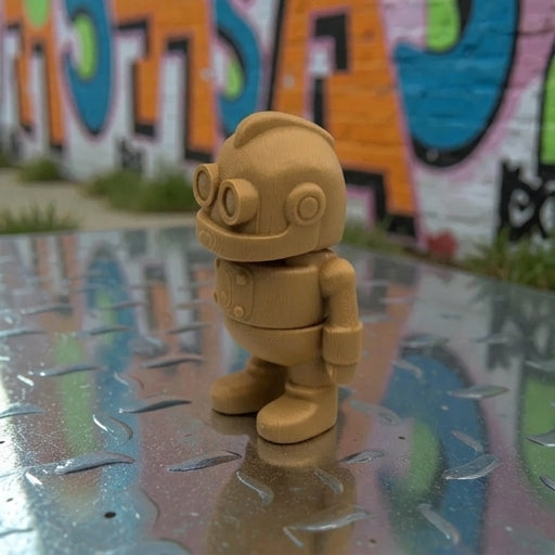 Tiny Robot Wood - Side