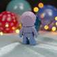 Tiny Skeleton Astronaut Silk Rainbow - Back